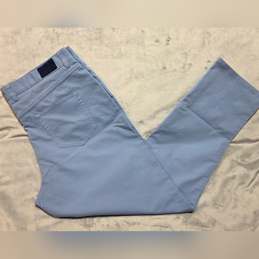 Peter Millar EUC eb66 5 Pocket Pant. "Carolina" Blue. 40x30